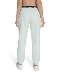 Calvin Klein Women's Performance Logo Stripe Jogger Sweatpants