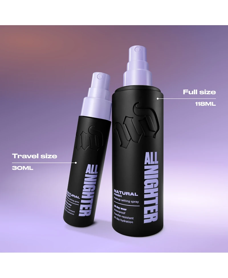 Urban Decay 2-Pc. All-Nighter Setting Spray Travel Set