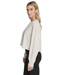 Calvin Klein Performance Women's Logo Cropped Long-Sleeve