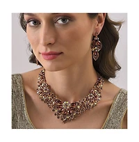 Sohi Women's Foliage Jewellery Set