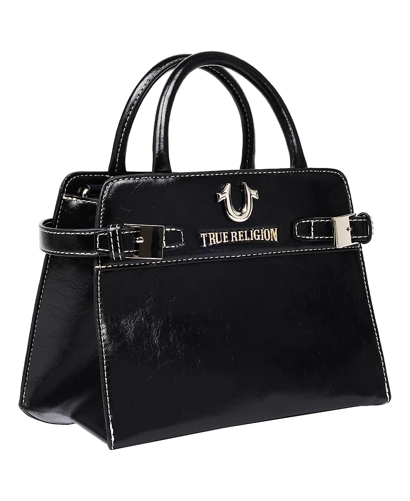 True Religion Buckle Tab Tote