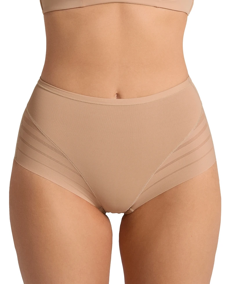Leonisa Women's Lace Stripe Undetectable Classic Shaper Panty 012903