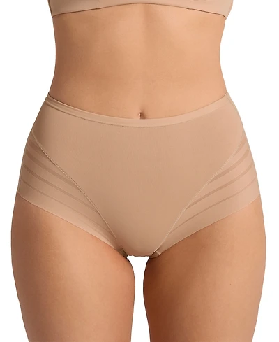 Leonisa Women's Lace Stripe Undetectable Classic Shaper Panty 012903