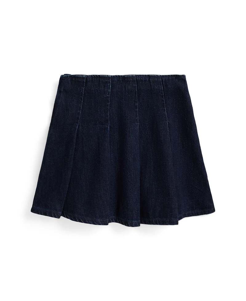 Polo Ralph Lauren Girls 2T-6X Zipper Pleated Skirt