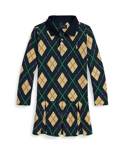 Polo Ralph Lauren Girls 2T-6X Printed Dress