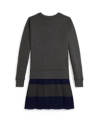 Polo Ralph Lauren Girls 7-16 Big Pony Fleece Dress