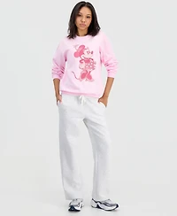 Minnie Mouse Juniors' Embroidered Sweatshirt