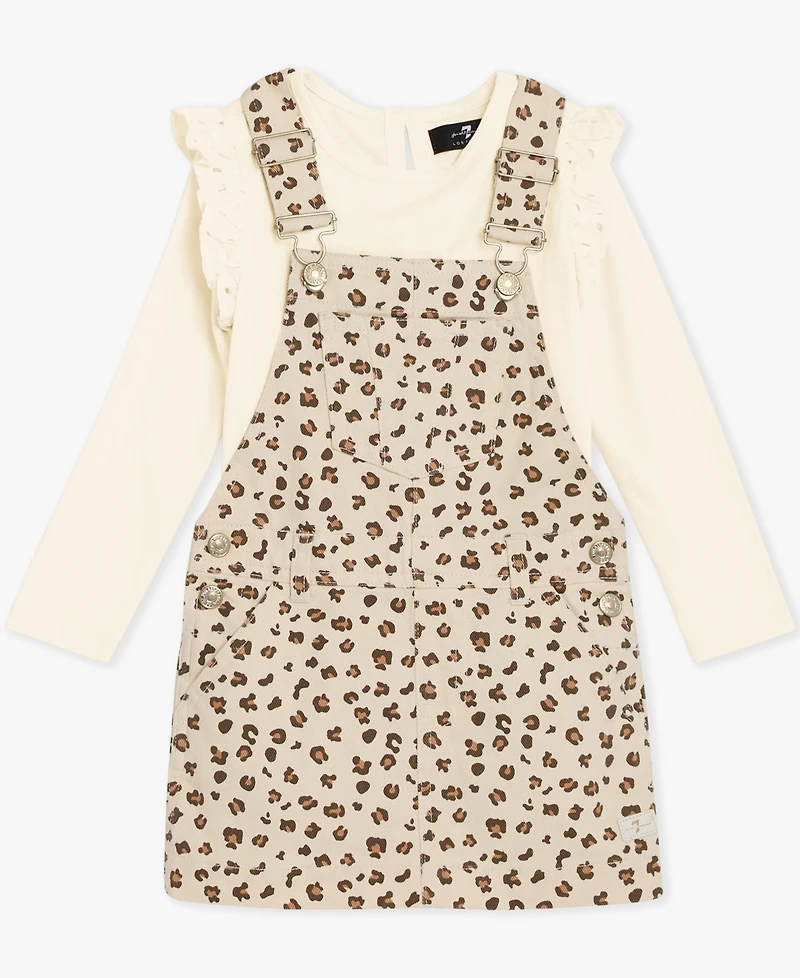 7 For All Mankind Baby Girls 2-Piece T-Shirt and Jumper Set