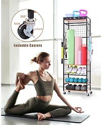 Weight Rack for Dumbbells & Kettlebells