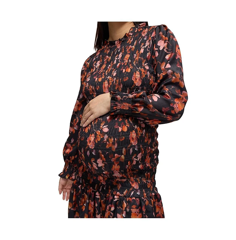 Ingrid + Isabel Maternity Ingrid + Isabel Smocked Occasion Short Dress