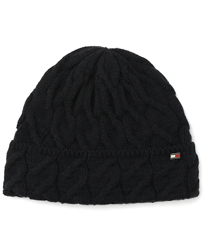 Tommy Hilfiger Men's Wide Cable Cuff Hat