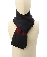 Tommy Hilfiger Men's Bird's Eye Fair Isle Scarf