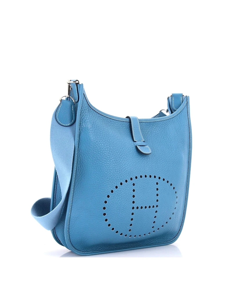 Pre-Owned Hermes Gm Evelyne Bag Gen Ii Clemence