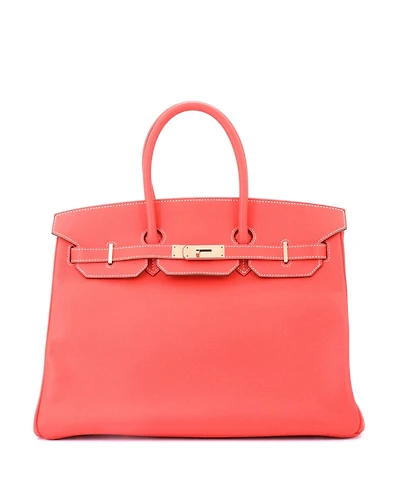 Pre-Owned HERMES Candy 35 Handbag Epsom