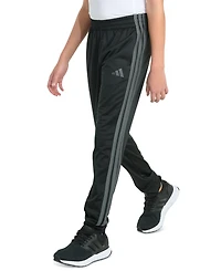 adidas Big Boys 8-20 Elastic-Waistband 3-Stipe Tricot Jogger Pants