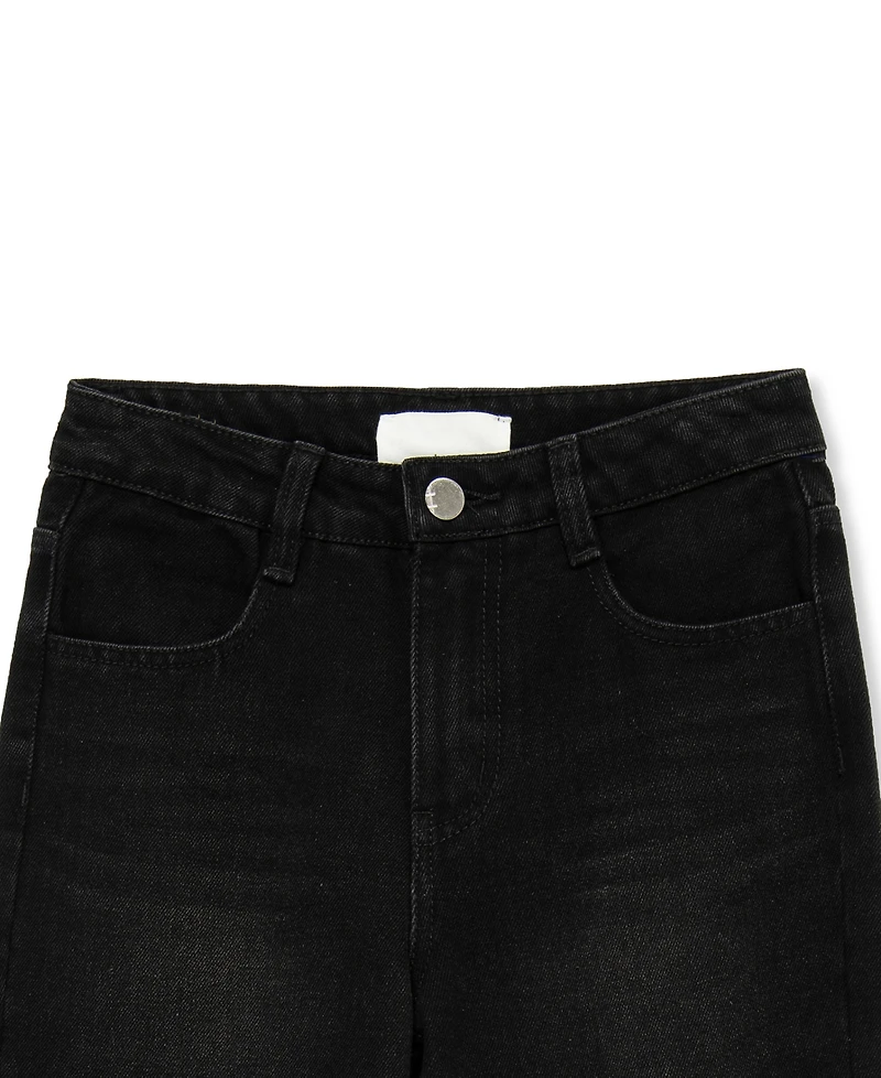 Habitual Kid Girls 7-20 Heart Cutout Straight Leg Jeans