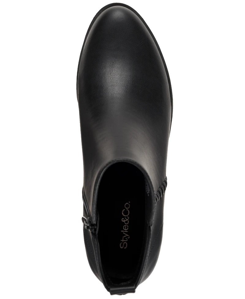 Style & Co Women's Aidenn Block Heel Booties, Macy's Exclusive
