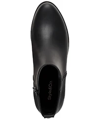 Style & Co Women's Aidenn Block Heel Booties, Macy's Exclusive