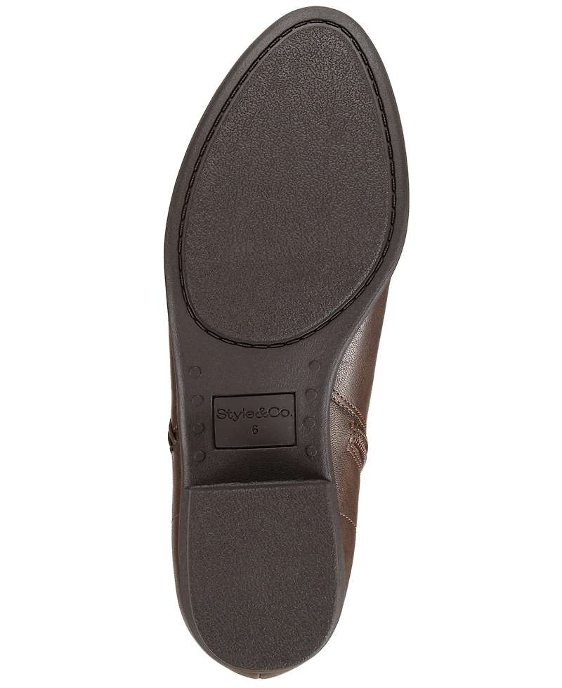 Style & Co Women's Aidenn Block Heel Booties, Macy's Exclusive