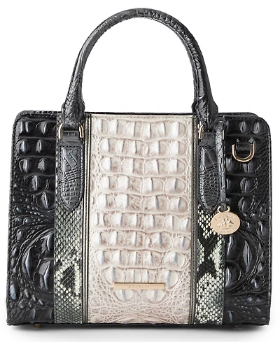 Brahmin Cami Nottingham Square Shaped Small Satchel Bag