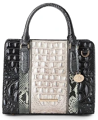 Brahmin Cami Nottingham Square Shaped Small Satchel Bag