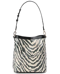 Brahmin Celina Small Leather Bucket Bag
