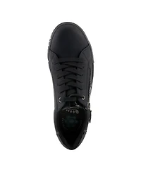 Spring Step Jamia Relife Water-Resistant Sneakers with Dual Zipper Closure and Shock-Absorbing Sole