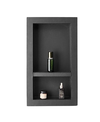 Slickblue Recessed Shower Niche Wall Shelf for Bathroom Storage and Organization