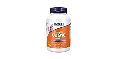 Now Foods CoQ10, 200 Mg, 90 Lozenges