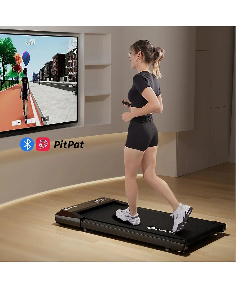 DeerRun Q1 Urban Mini Under-Desk Treadmill with Remote Control