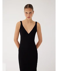 Labeca London Us Women's Elise Fringe Midi Dress