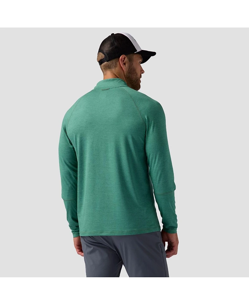 Backcountry Men's Destination 1/4-Zip Top Performance Shirts Long Sleeve