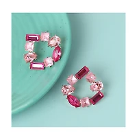 Sohi Crystal Stud Earrings