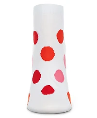 MeMoi Women's Polka Dance Soft-Fit Cotton-Rich Low Cut Socks