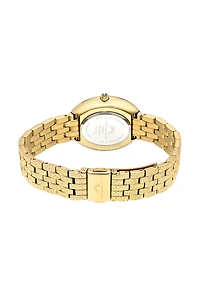 Porsamo Bleu Women's Topaz Angelica Stainless Steel Bracelet Watch 1342BANS