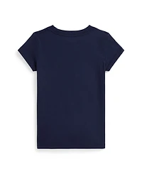Polo Ralph Lauren Girls 2T-6X Short Sleeve Crewneck T-Shirt