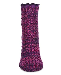 MeMoi Women's Woven Shades Anklet Home Socks