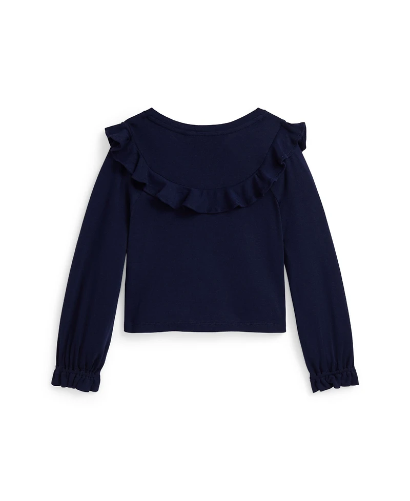 Polo Ralph Lauren Girls 2T-6X Long Sleeve Top