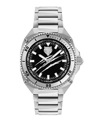 Plein Sport Mens Thunder Force 3 Hand Quartz Stainless Steel Bracelet 47mm