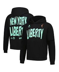 Playa Society Men's and Women's Black New York Liberty 1997 Wnba Premium Hoodie