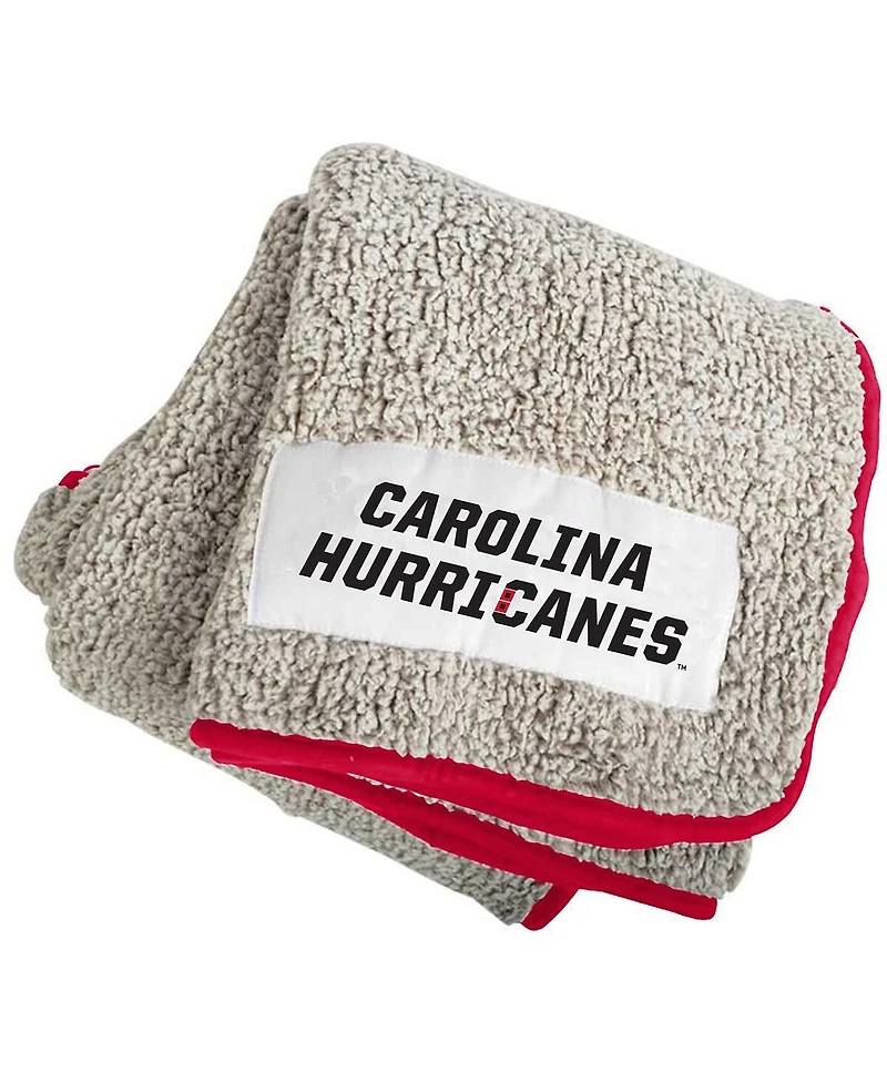 Logo Brands Carolina Hurricanes 50" x 60" Frosty Fleece Team Blanket