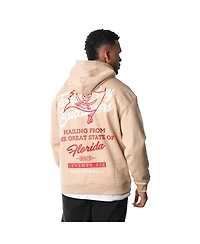 The Wild Collective Men's and Women's Cream Tampa Bay Buccaneers Fleece Pullover Hoodie
