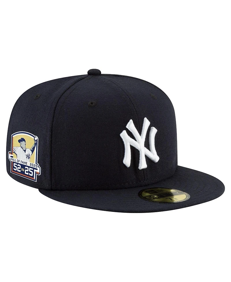 New Era Men's Cc Sabathia Navy New York Yankees 2025 National Baseball Hall of Fame 59FIFTY Fitted Hat