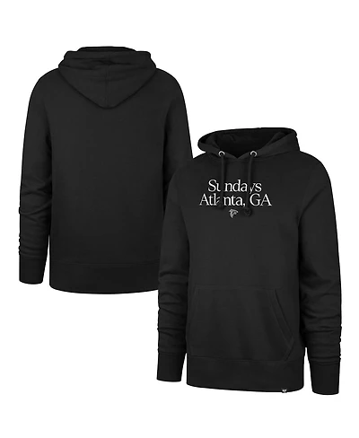 '47 Brand Men's Black Atlanta Falcons Sundays Regional Headline Hoodie