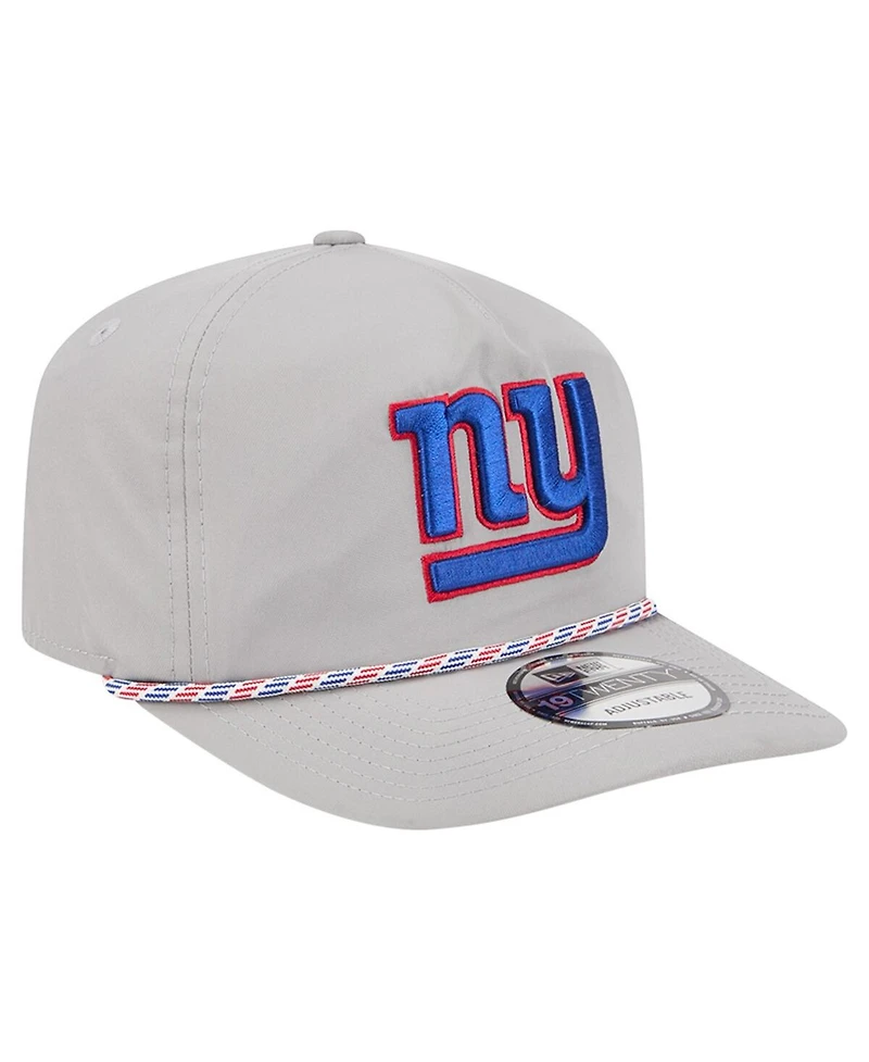 New Era Men's Gray New York Giants Rope 19TWENTY Hat