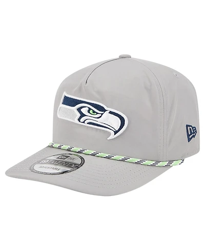New Era Men's Gray Seattle Seahawks Rope 19TWENTY Hat