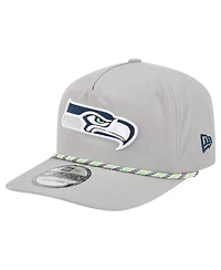 New Era Men's Gray Seattle Seahawks Rope 19TWENTY Hat
