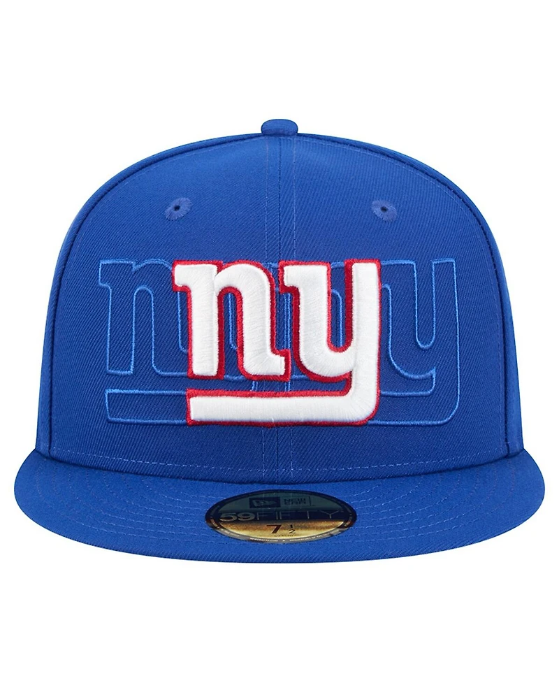 New Era Men's Royal York Giants Tri-Hit 59FIFTY Fitted Hat