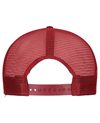 New Era Men's Cream/Burgundy Washington Commanders Cutout A-Frame 9FIFTY Snapback Hat