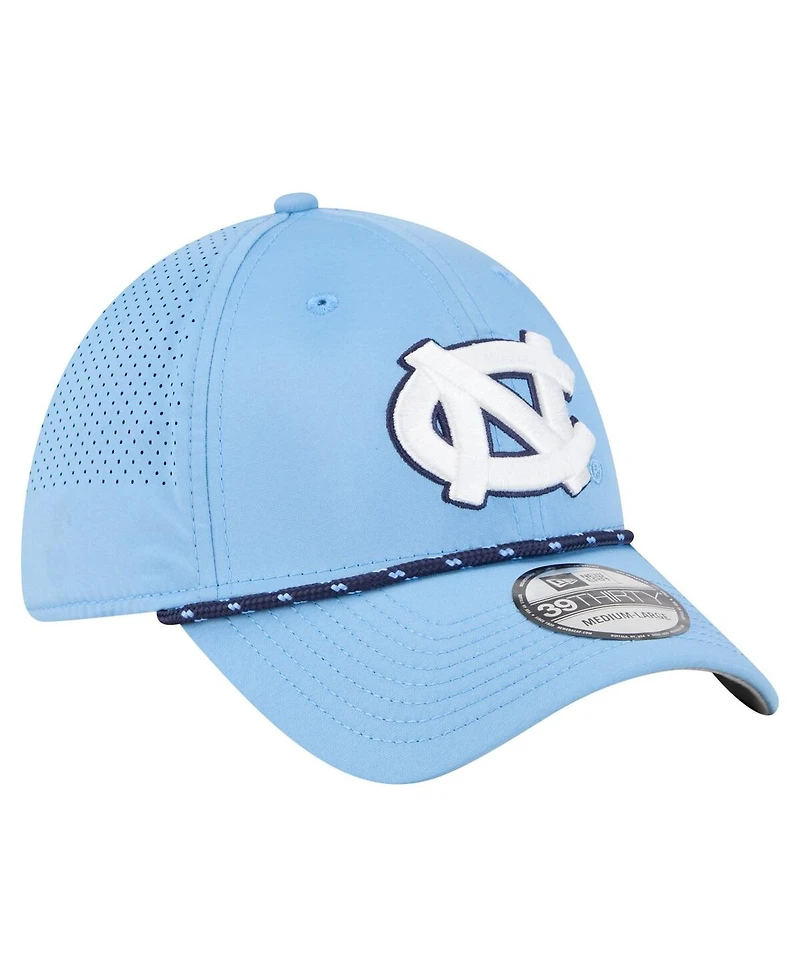 New Era Men's Carolina Blue North Tar Heels Rope 39THIRTY Flex Hat